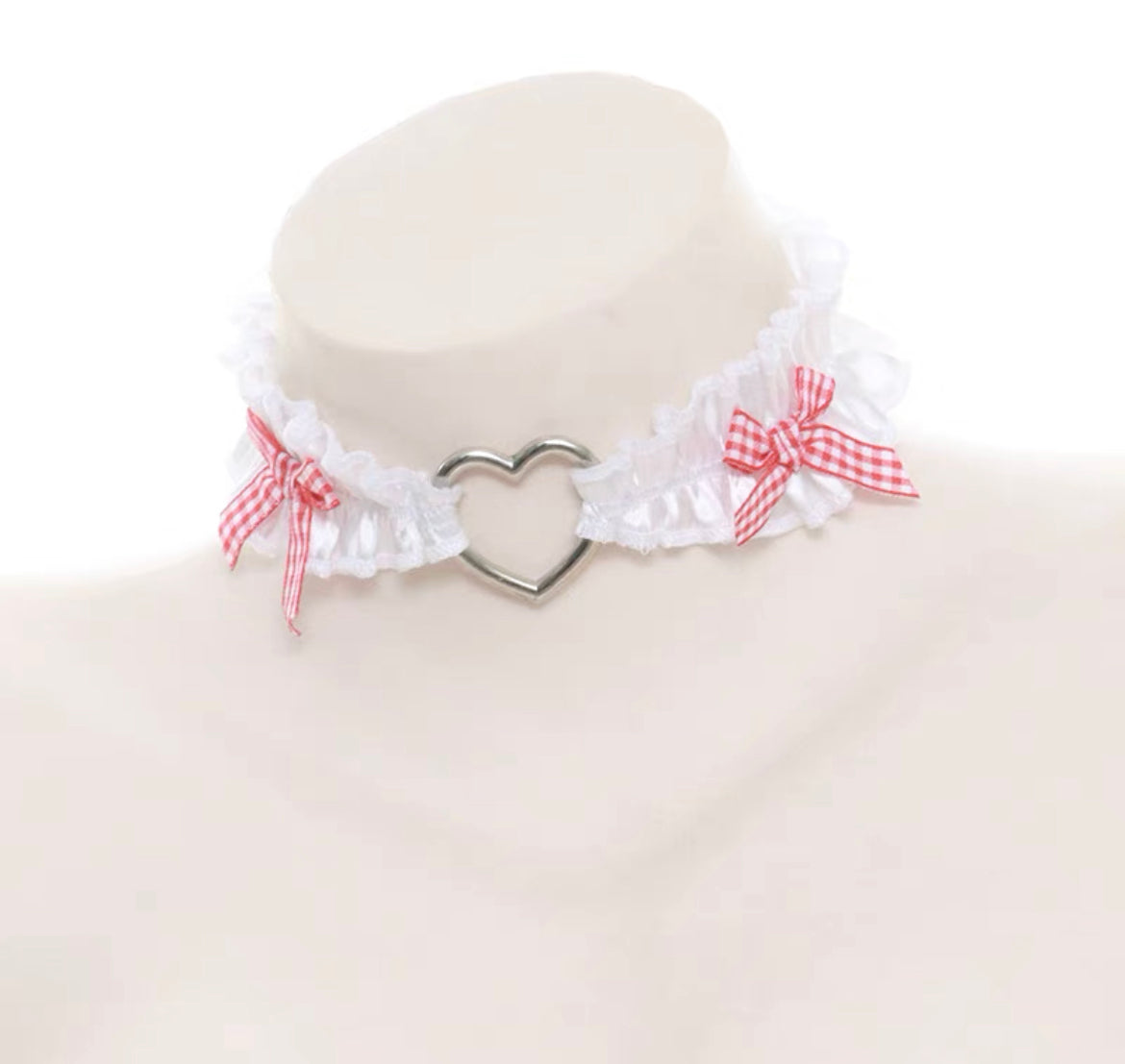 Heart Lace Choker