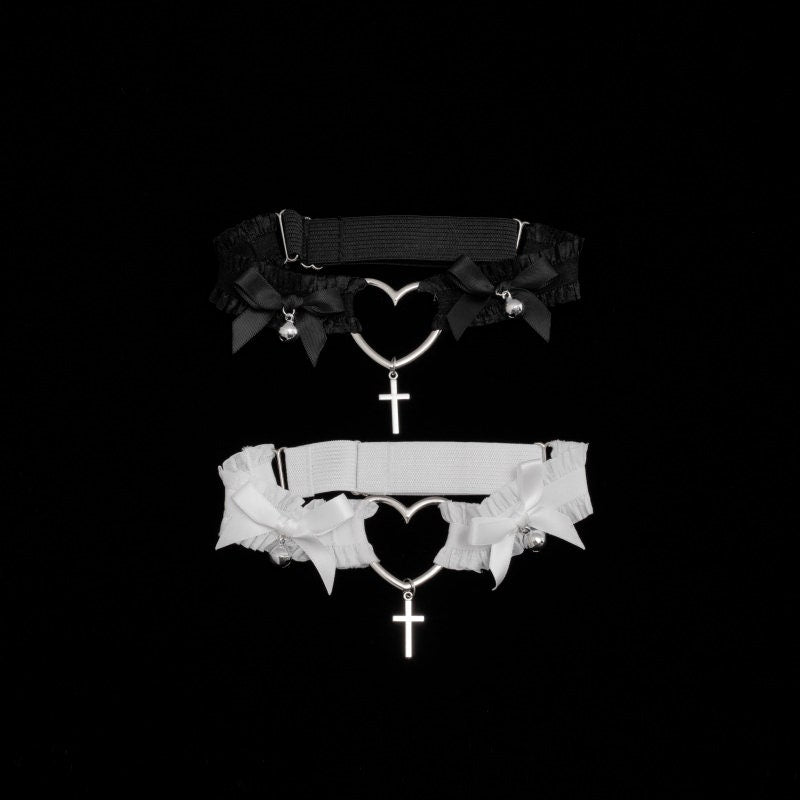 Heart Lace Choker