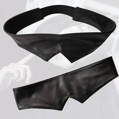 Jujutsu Kaisen Soft PU Blindfold Eye Mask • Adult Cosplay Role Play • Restraints • BDSM