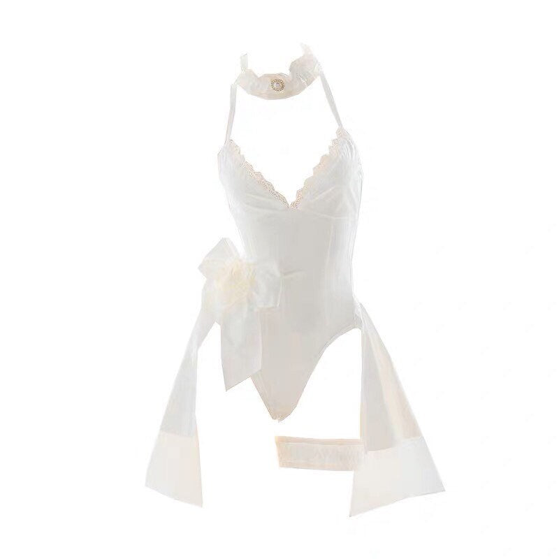 Ayumi Japanese Anime Bridal Sexy Outfit Set