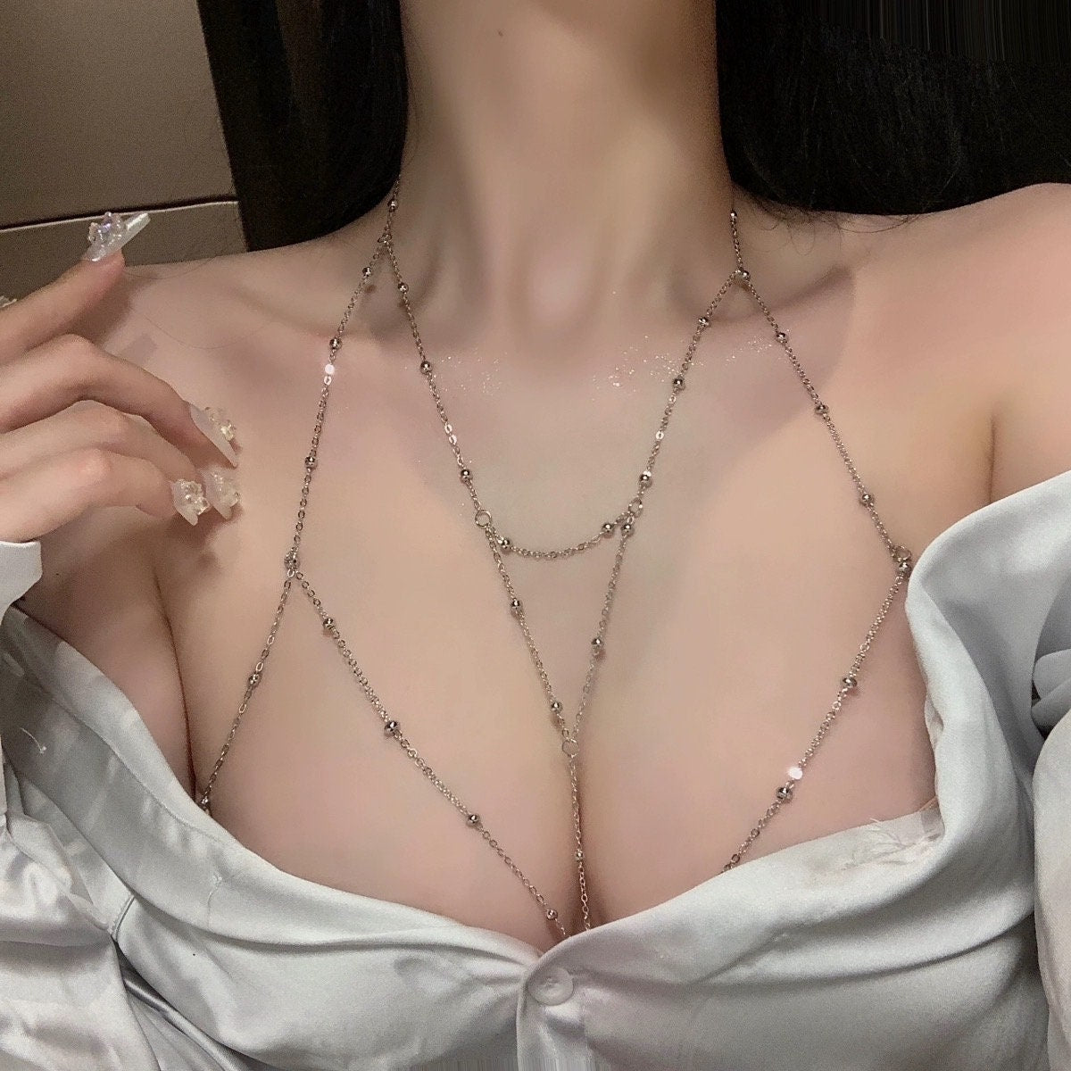 Connected Mini Balls Body Chain