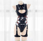 Freya Futuristic Robotic One Piece Monokini Teddy Swimsuit Outfit Set