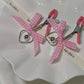 Ribbon Bell Nipple Clamp • Heart Nipple Clamp • Pink Diamond Nipple Clamp • Sexy Lingerie • Nipple Accessories • Sex Play