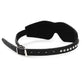 PU Leather Jewel Blindfold Eye Mask • Adult Role Play • Restraints • BDSM