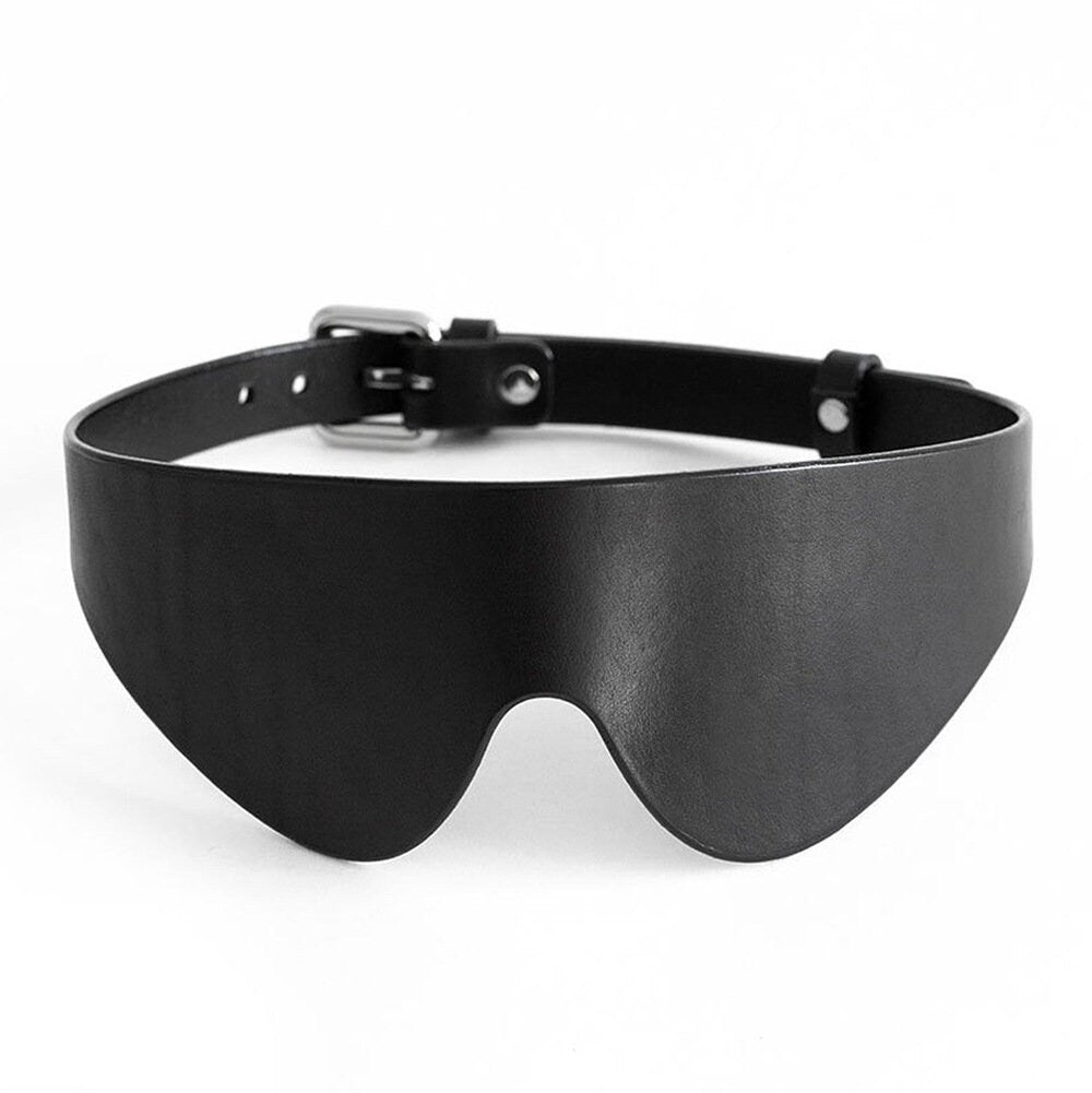 Basic PU Leather Blindfold Eye Mask