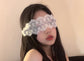 Sexy Crochet Lace Blindfold Eye Mask • Adult Role Play • Restraints • BDSM