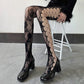 Rose Criss Cross Pantyhose Stockings • Sexy Lingerie • Sexy Fishnet Stockings