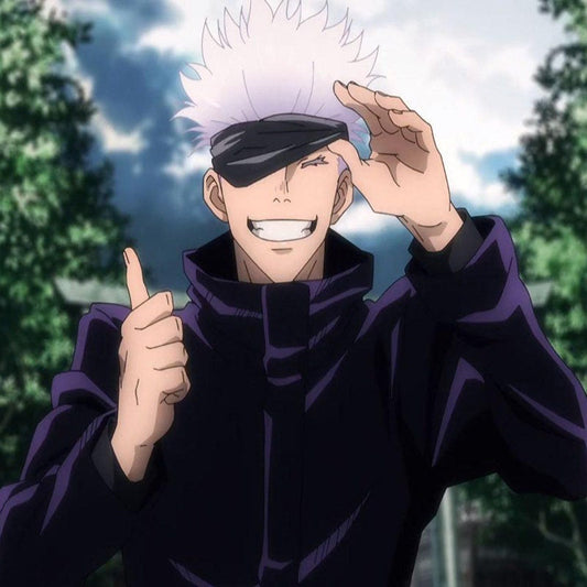 Jujutsu Kaisen Soft PU Blindfold Eye Mask • Adult Cosplay Role Play • Restraints • BDSM