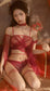 Ruby Oriental Chinese Fairy Lingerie Set  • Cosplay Costume  • Sexy Lingerie • Sex Roleplay