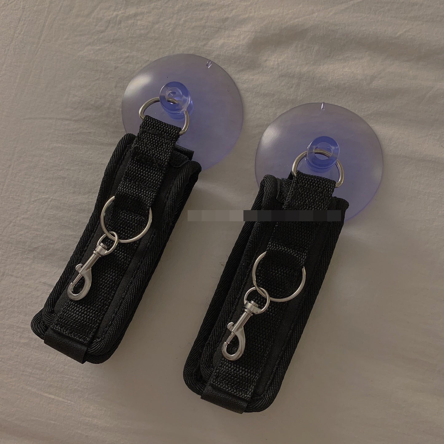 Wall Suction Velcro Handcuffs Leg Cuff Set • Adult Role Play • BDSM Bondage Restraints • Gag Fetish