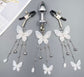 White Butterflies Exotic Set • Anal Plugs • Nipple Clamps • Cosplay Accessories