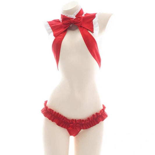 Hina Christmas Ribbon Outfit Set