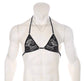 Unisex Sissy Gay Lace Cutout Bralet • Adult Role Play • Restraints • BDSM