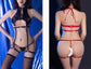 PU Mini Bikini Dominatrix Outfit Set  • Sex Cosplay  • Sexy BDSM Lingerie