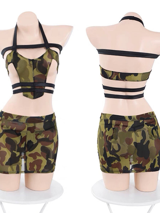 Missy Sergeant Military Outfit Set • Sex Cosplay • Sexy Goddess Lingerie