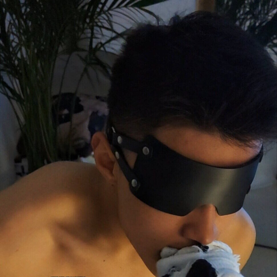 Basic PU Leather Blindfold Eye Mask