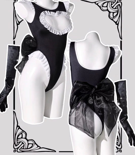 Lolita Japanese Anime Ballerina One Piece Monokini Maiden Outfit Set • Lolita Cosplay • Sexy Lingerier