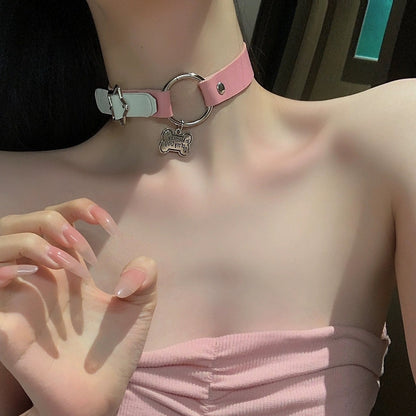 I’m your Dog Collar Choker Necklace with Leash