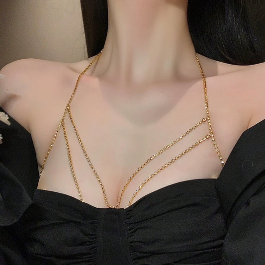 Diamond Studs Seductive Body Chain