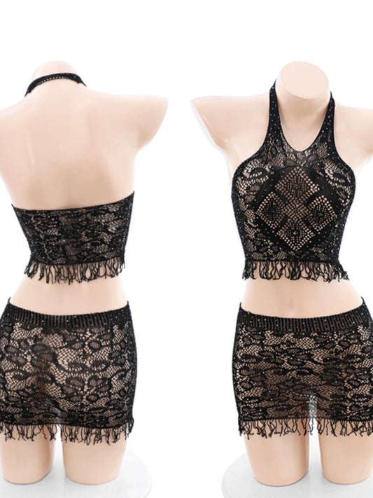 See Through Goddess Outfit Set • Sex Cosplay • Sexy Goddess Lingerie